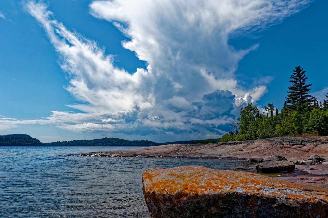 Agawa Bay Lake Superior beach Ontario
