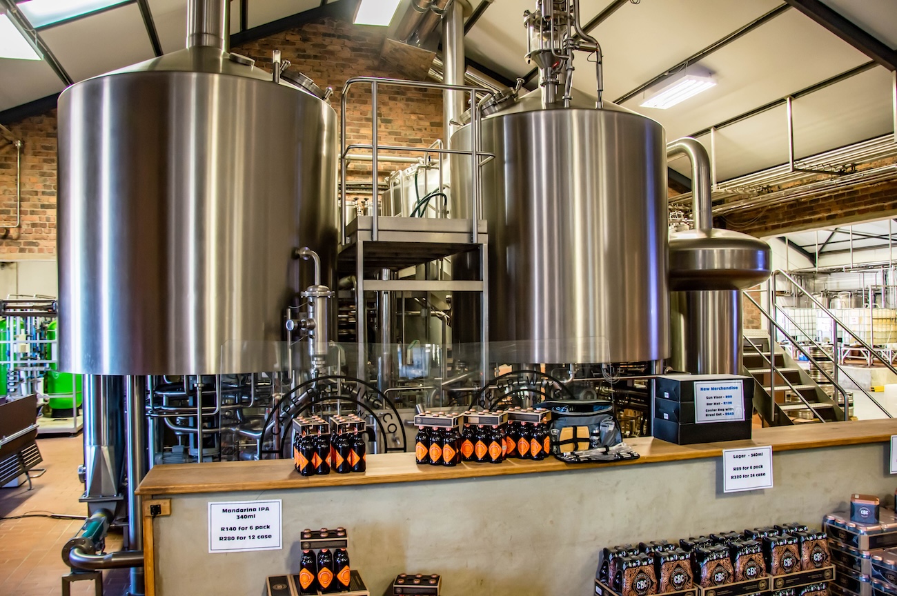 Beau’s All Natural Brewing Co. taproom and patio in Vankleek Hill