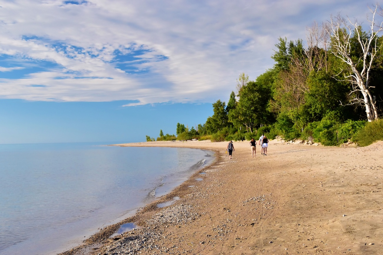 Ipperwash Beach Lake Huron Ontario hidden gem
