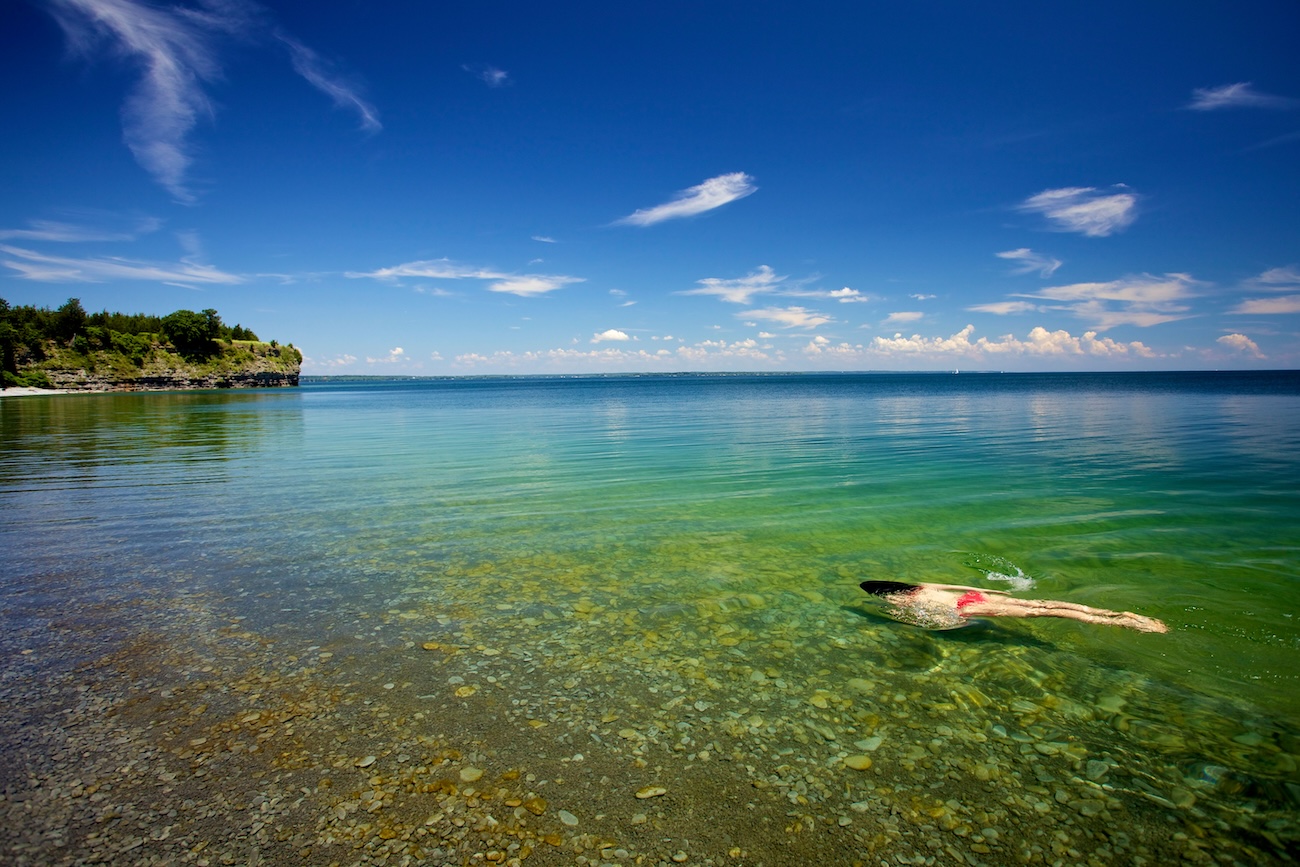 Lake on the Mountain Prince Edward County Ontario
