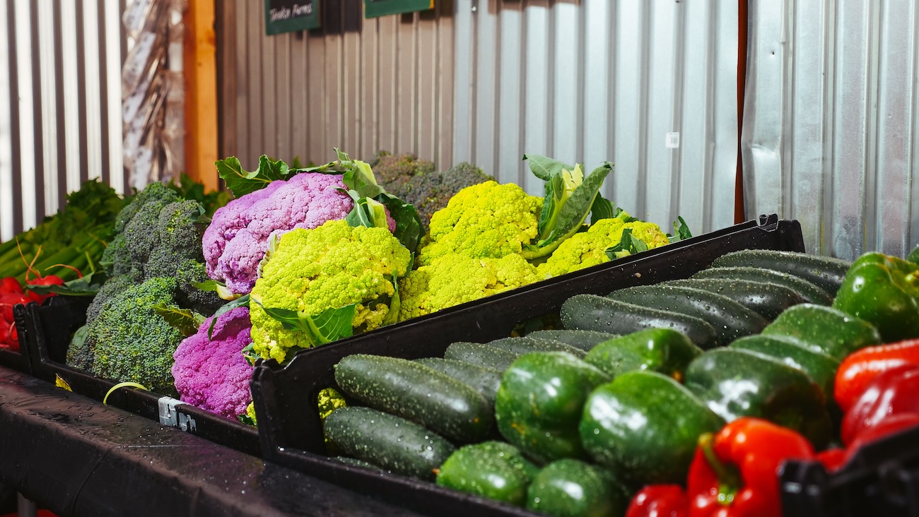 Fresh local produce at the Parry Sound Summer Market