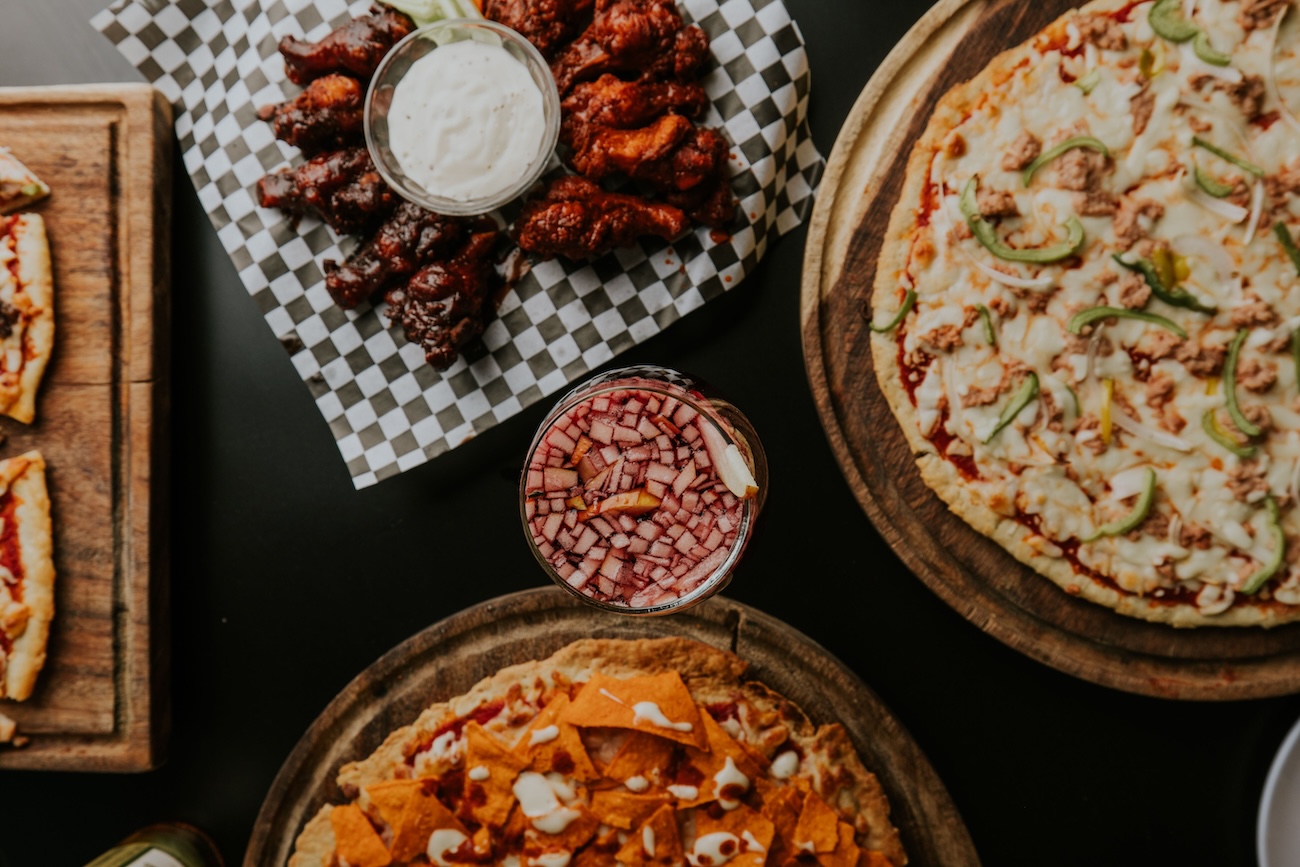 Fresh pizza from Pizza One, a local favourite restaurant in Gravenhurst Ontario