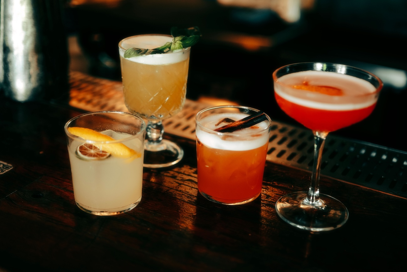 Creative rum cocktails served at Sugar Run Kitchener speakeasy bar