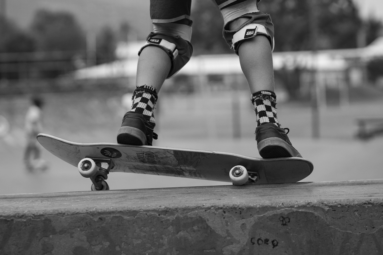 Large skatepark at MacLeod Park in Cannington Ontario