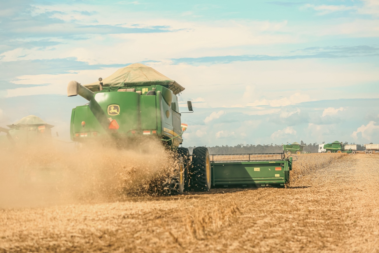 Agricultural fields in Huron County Ontario, a key driver of the local economy