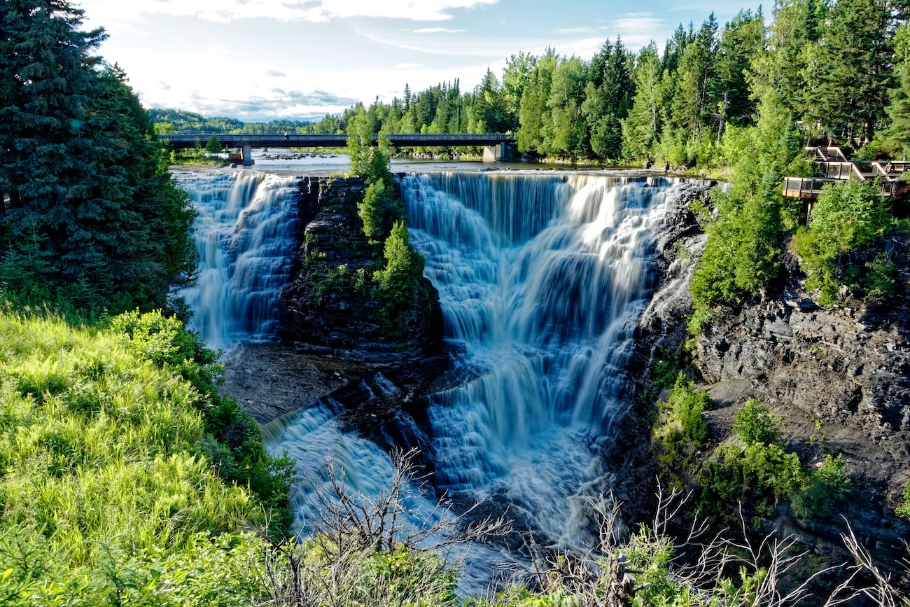 Kakabeka Falls Niagara of the North near Thunder Bay Ontario