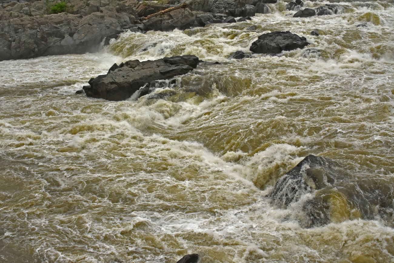Ragged Falls cascade on the Oxtongue River near Algonquin Park