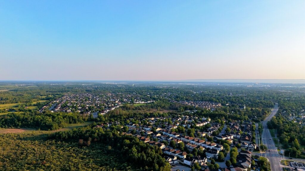 Main Street Stouffville Ontario with shops and pedestrians in 2026