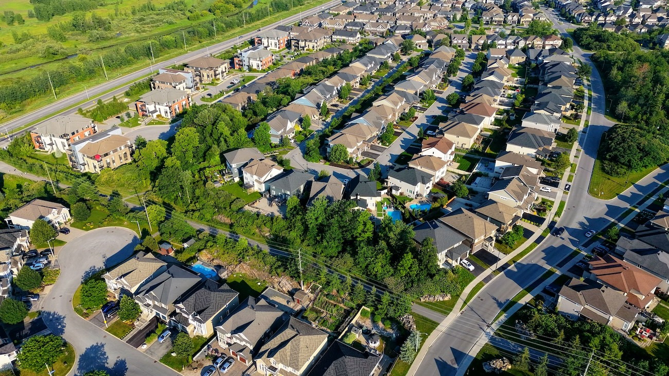 Newer family homes and neighbourhood in Stouffville Ontario 2026